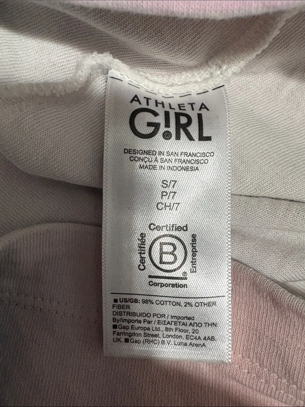 Athleta Girl Rainbow Pastel Set